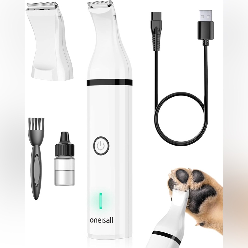 White Dog Grooming Clippers